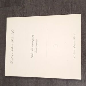 1989 Andy Warhol Basquiat Collaborations Didier Imbert Fine Art Book Paris